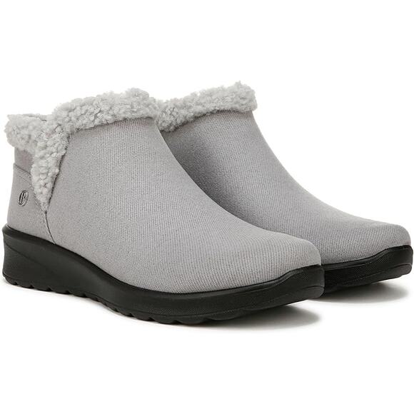 NEW Life Stride Women's Greeting Washable Cold Weather Ankle Boot Light Gray 8M - Picture 7 of 7